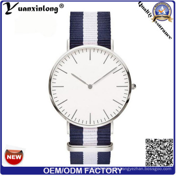 Yxl-615 2016 Neueste Private Label Legierung Fall Nylon Strap Herrenuhr